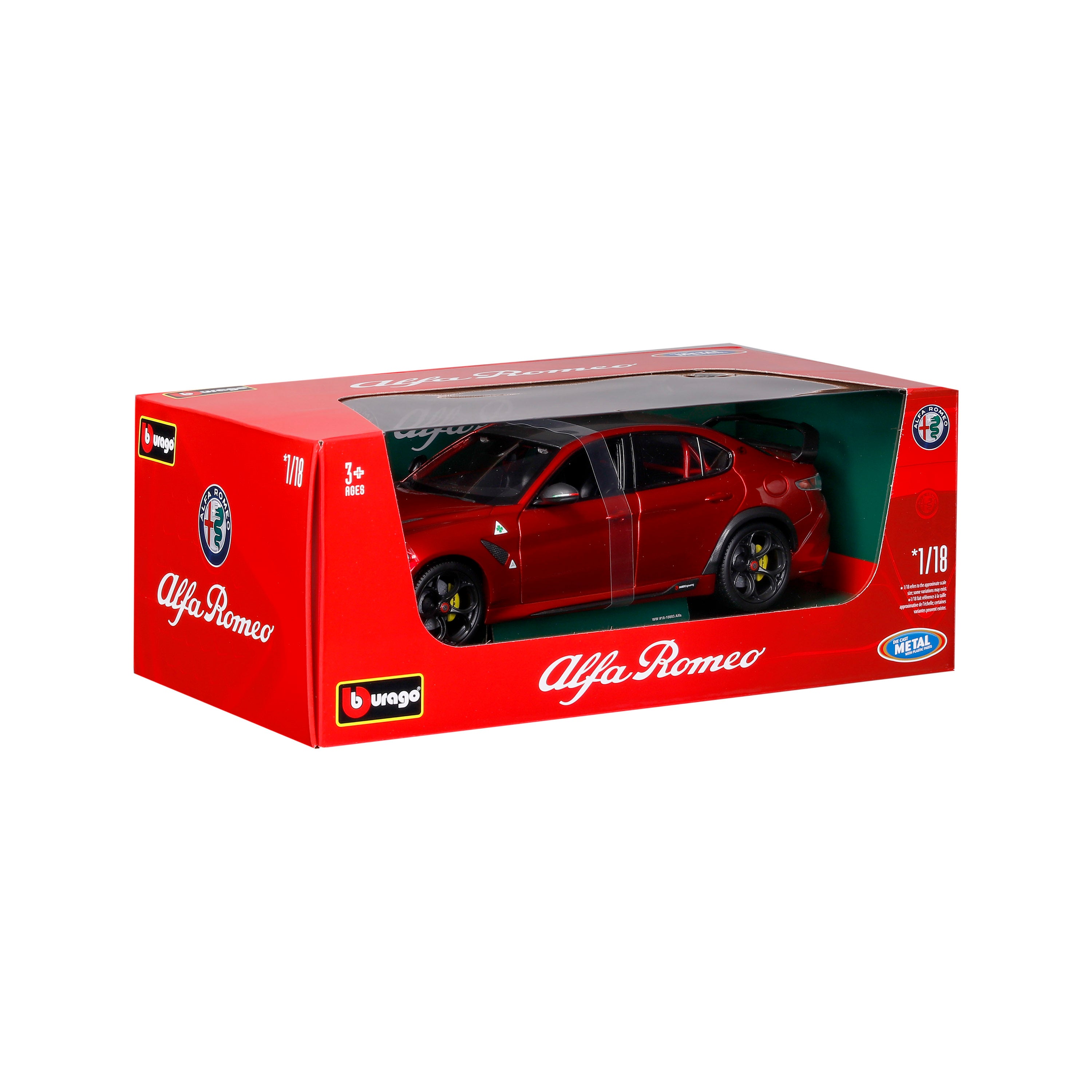 bburago-alfa-romeo-giulia-gtam-2020-rossa-metallizzata-1-18 image 2