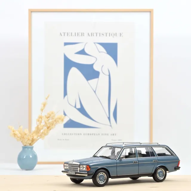 norev-mercedes-benz-200-t-s123-1980-automodello-1-18-blu-china image 1