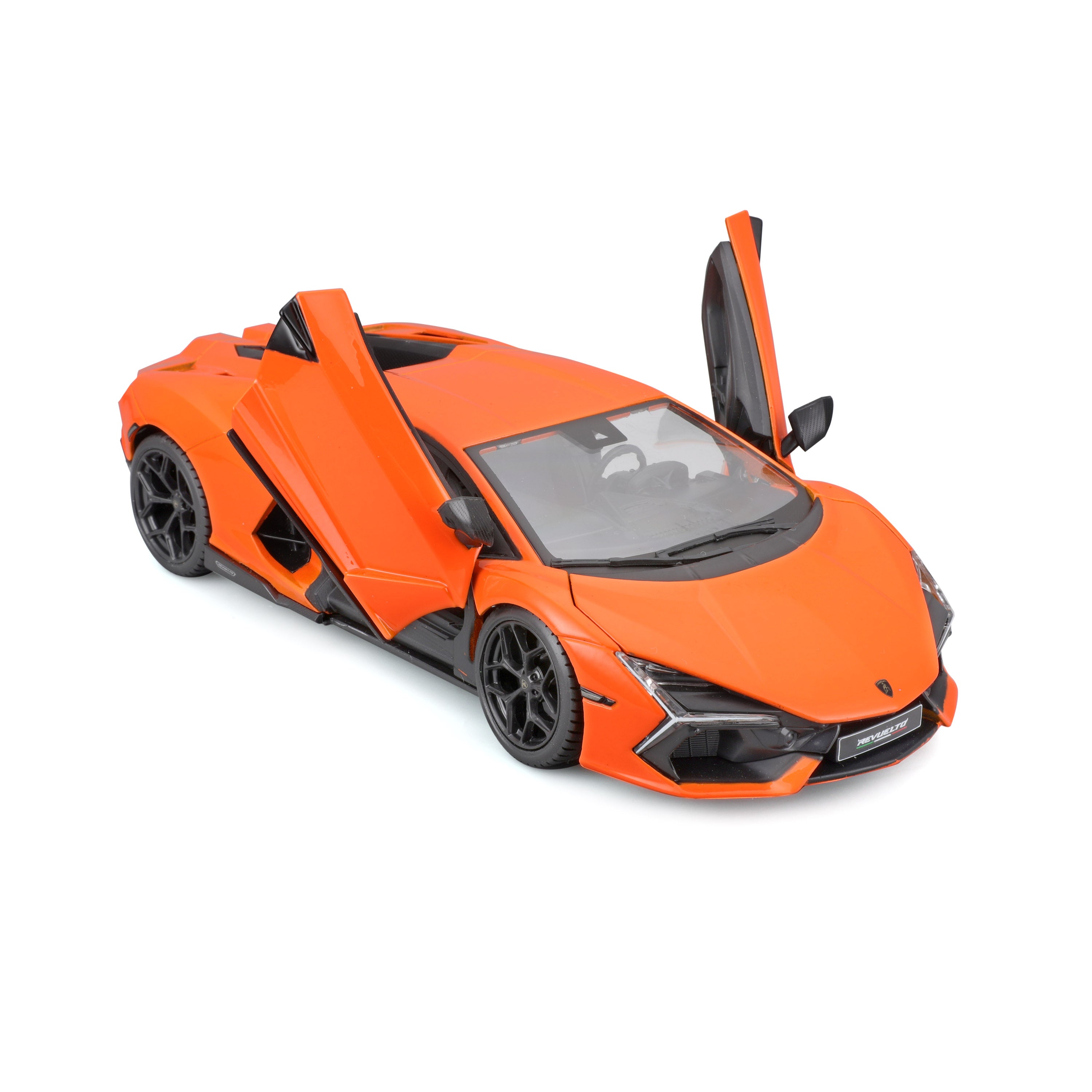 bburago-model-kit-lamborghini-revuelto-1-24-29-pezzi-diecast-arancione image 6