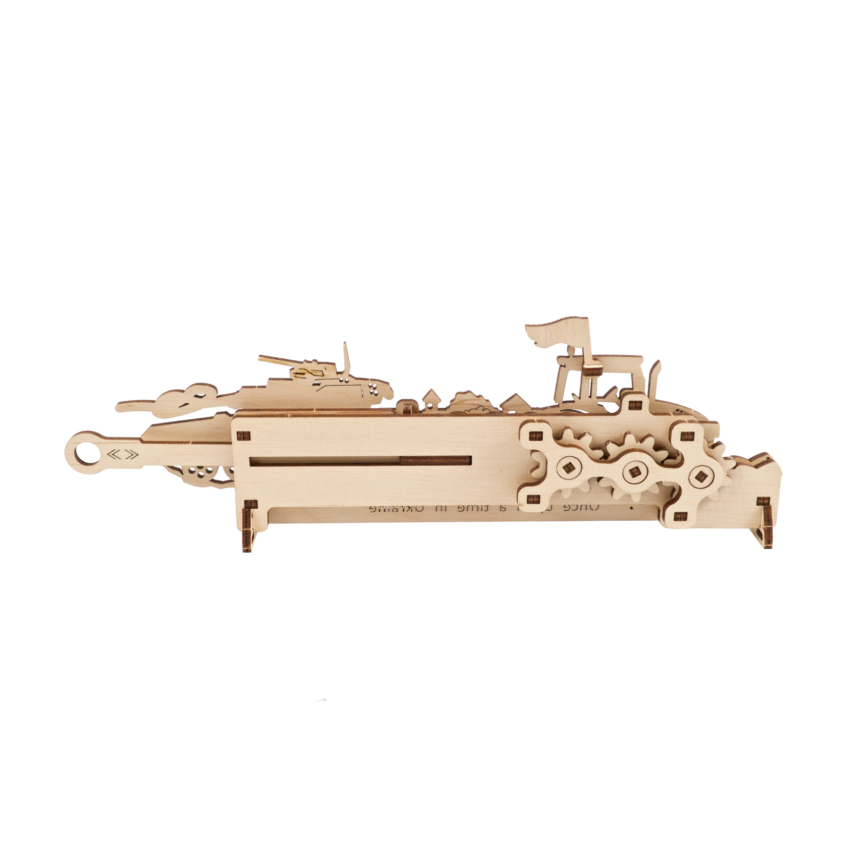 ugears-brave-ua-tractor-modello-meccanico-in-legno-da-costruire image 3