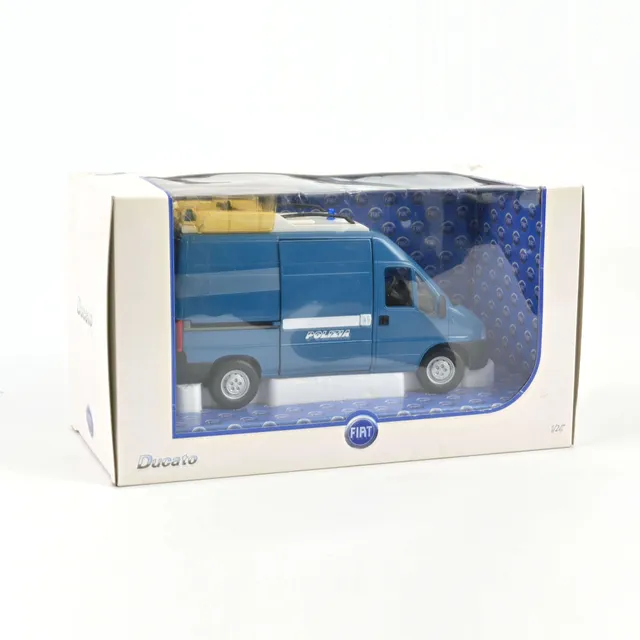 norev-fiat-ducato-polizia-modellino-furgone-1-24 image 1