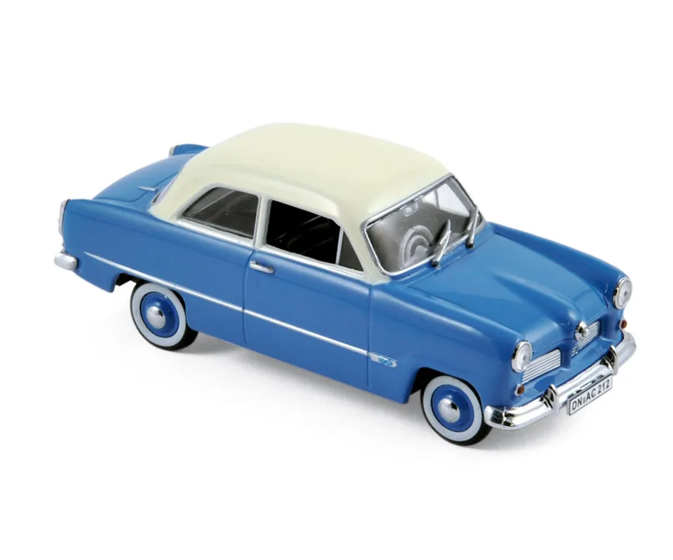 norev-ford-taunus-12m-1954-blu-con-tetto-bianco-1-43-jet-car image 1