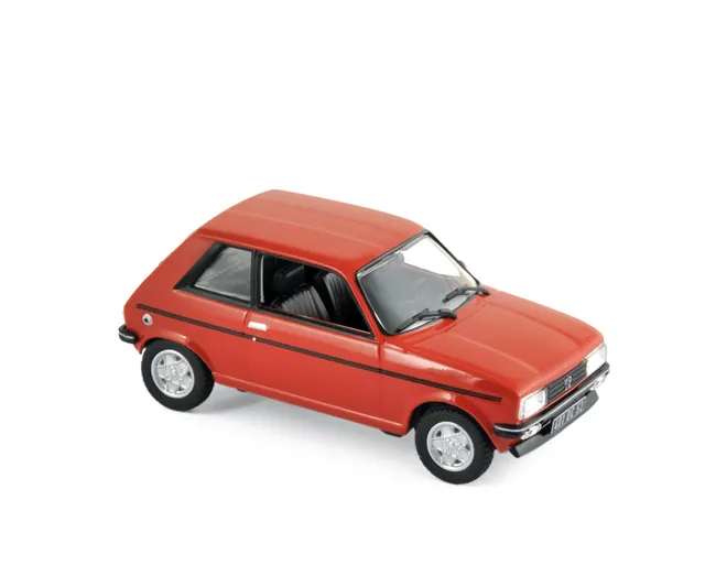 norev-peugeot-104-zs-1979-rosso-persan-1-43-modellino-die-cast image 1