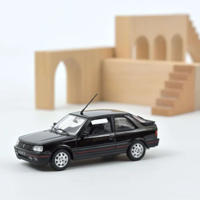 norev-peugeot-309-gti-1987-black-1-43-modellino-die-cast image 1
