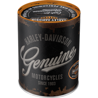 nostalgic-art-harley-davidson-genuine-logo-salvadanaio-1-litro-10-x-13-cm image 2