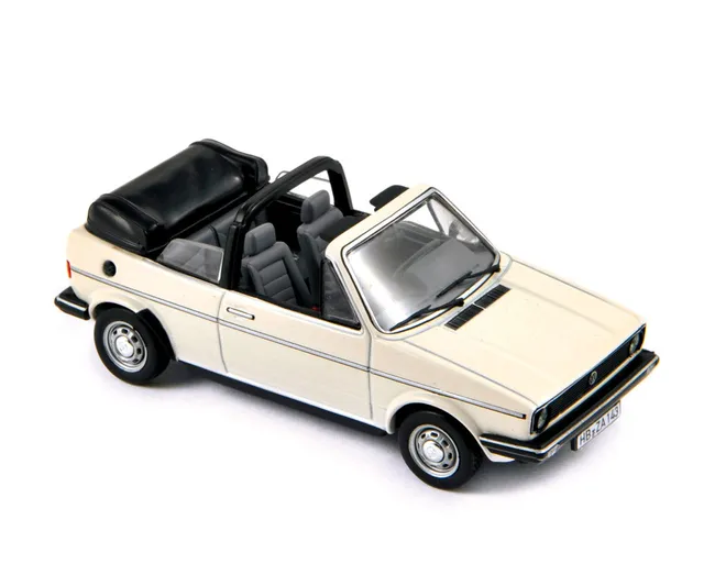 norev-vw-golf-cabriolet-1981-modellino-auto-1-43-bianco image 1
