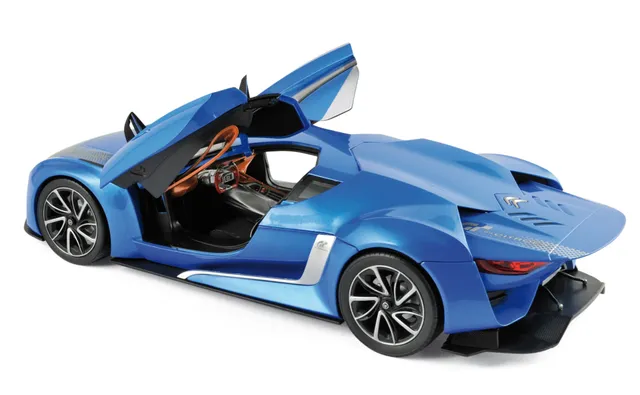 norev-gt-by-citro-n-2008-blu-elettrico-concept-car-modellino-auto-1-18 image 1