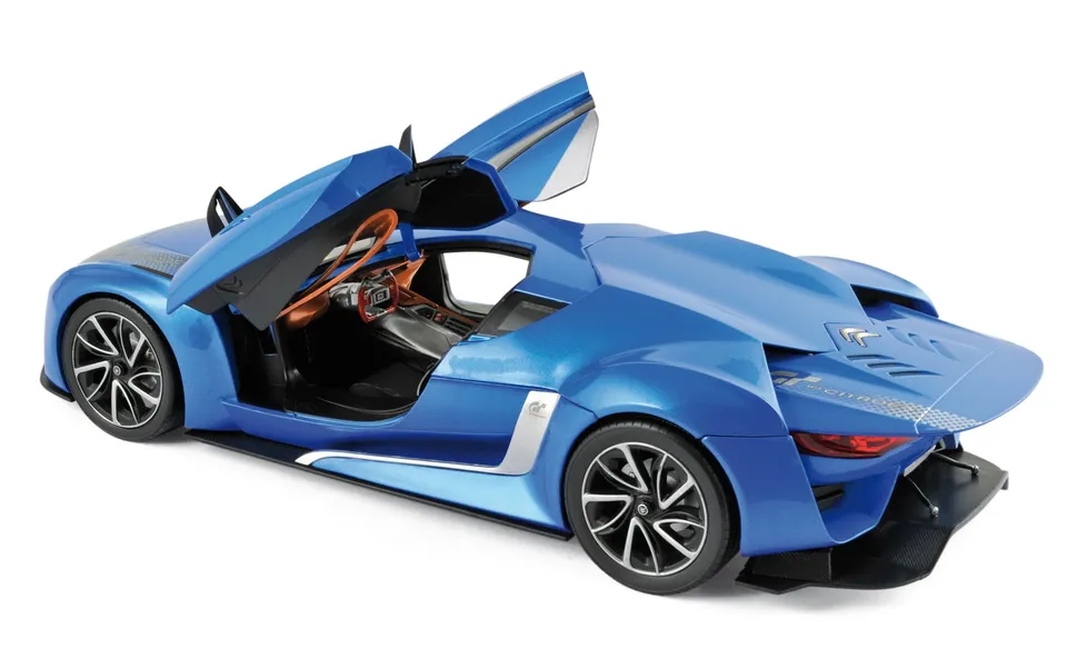 norev-gt-by-citro-n-2008-blu-elettrico-concept-car-modellino-auto-1-18 image 1