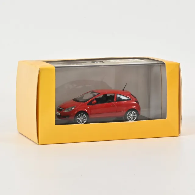 norev-opel-corsa-red-1-43-modellino-auto-die-cast image 1