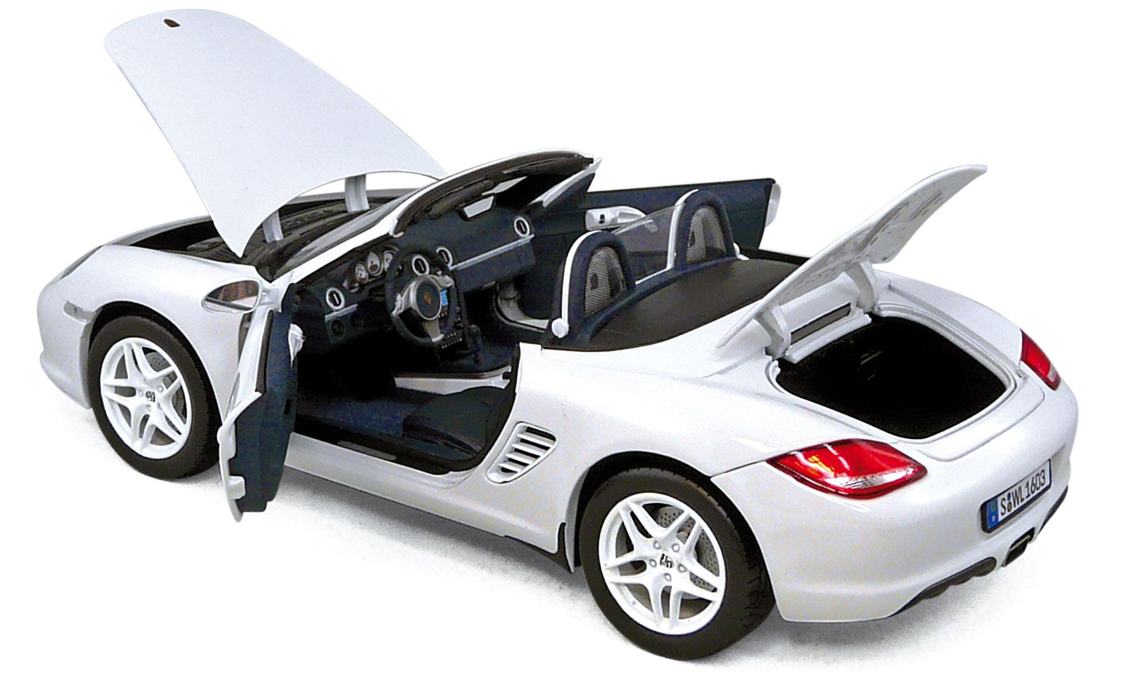 norev-porsche-boxster-2009-bianco-carrara-modellino-1-18 image 2
