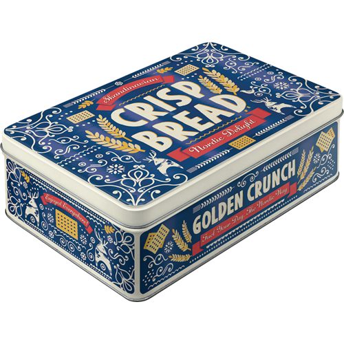 nostalgic-art-crisp-bread-scatola-metallo-piatta-2-5-l image 1