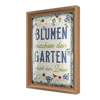 nostalgic-art-blumen-machen-den-garten-special-edition-targa-in-metallo-20x30-cm image 6