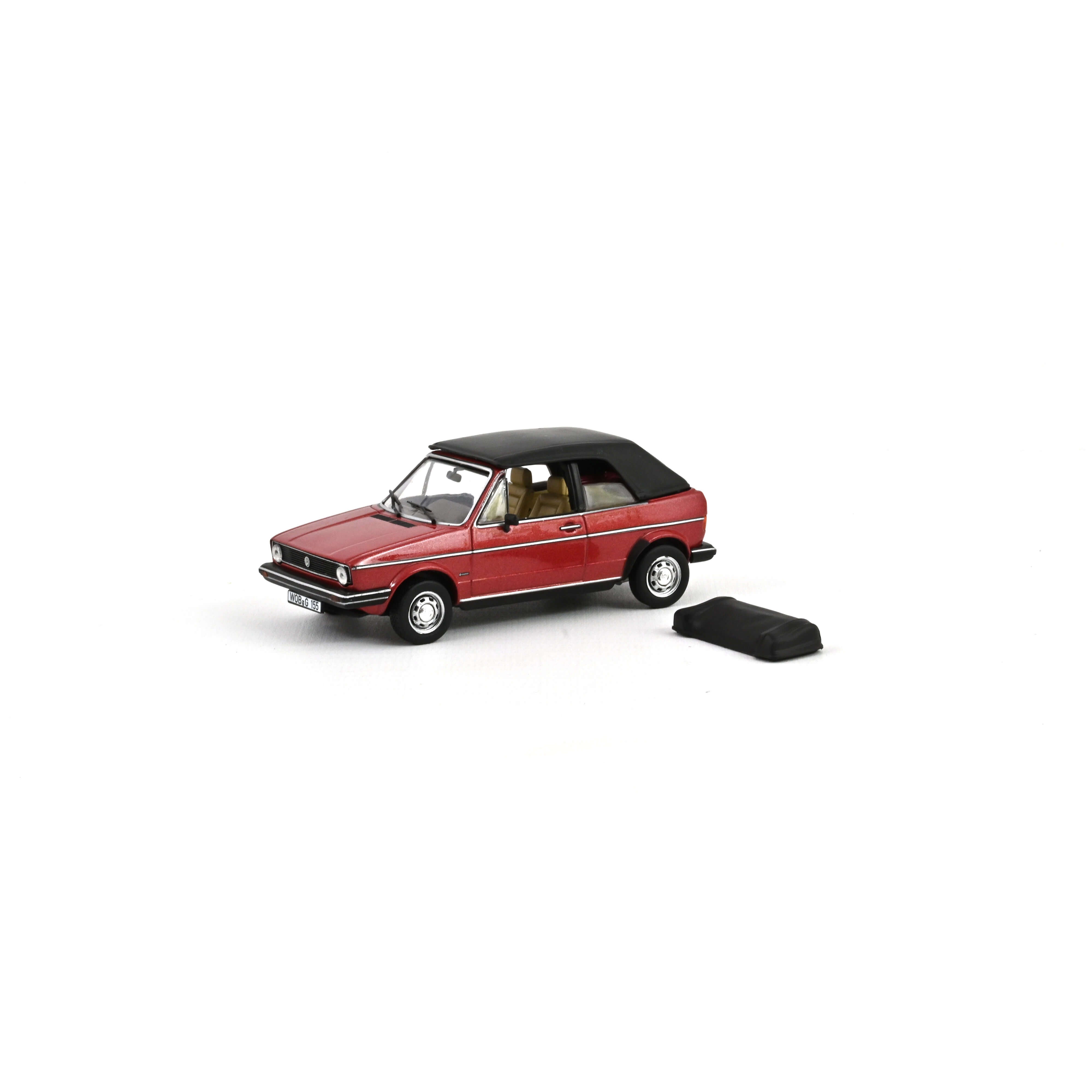 norev-vw-golf-cabriolet-1981-rosso-metallizzato-modellino-1-43 image 2