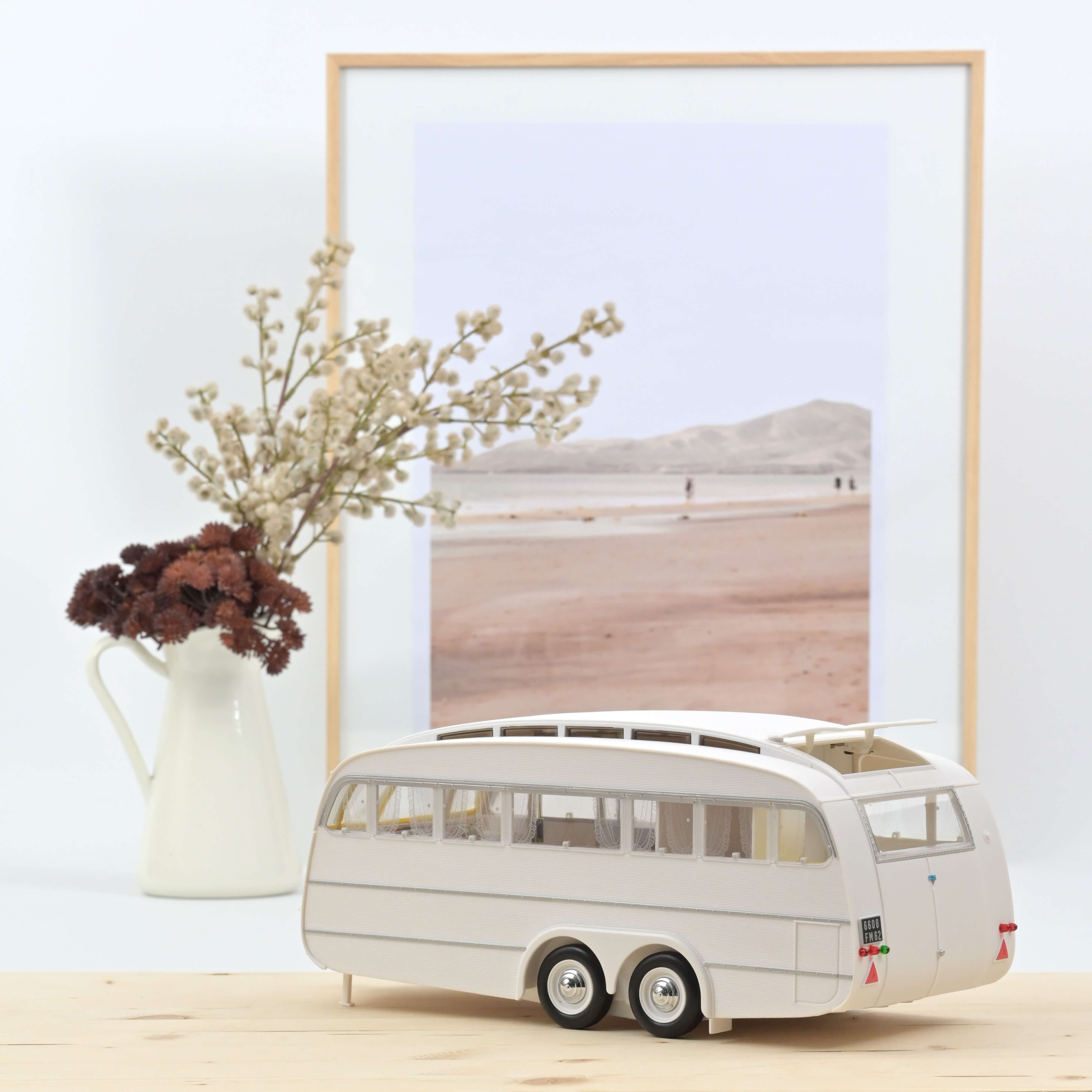 norev-peugeot-404-1965-marrone-metallizzato-con-caravane-h-non-set-modellini-1-1 image 8