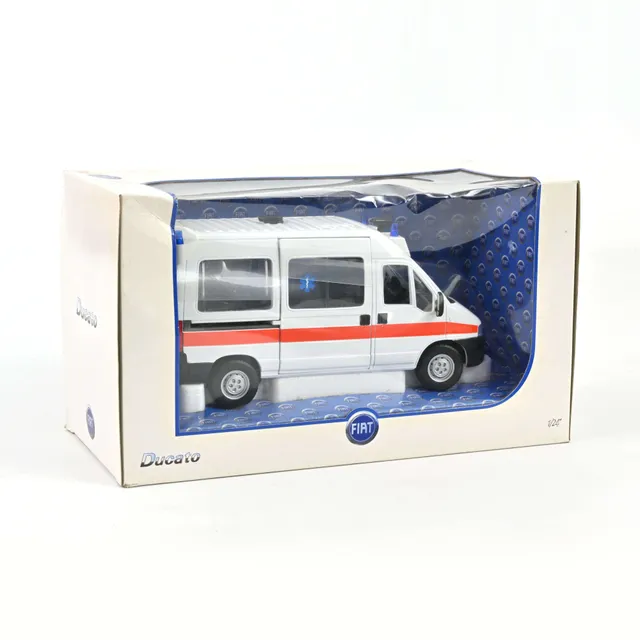 norev-fiat-ducato-ambulanza-1-24-modellino-veicolo-emergenza-da-collezione image 1