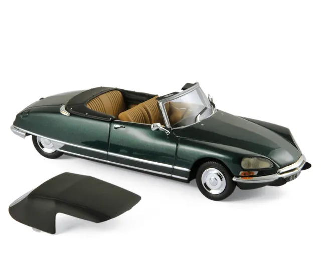norev-citro-n-ds-21-cabrio-1971-verde-foresta-modellino-auto-1-43 image 1