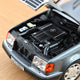 norev-mercedes-benz-500-e-1990-modellino-auto-1-18-grigio-perla-metallizzato image 4