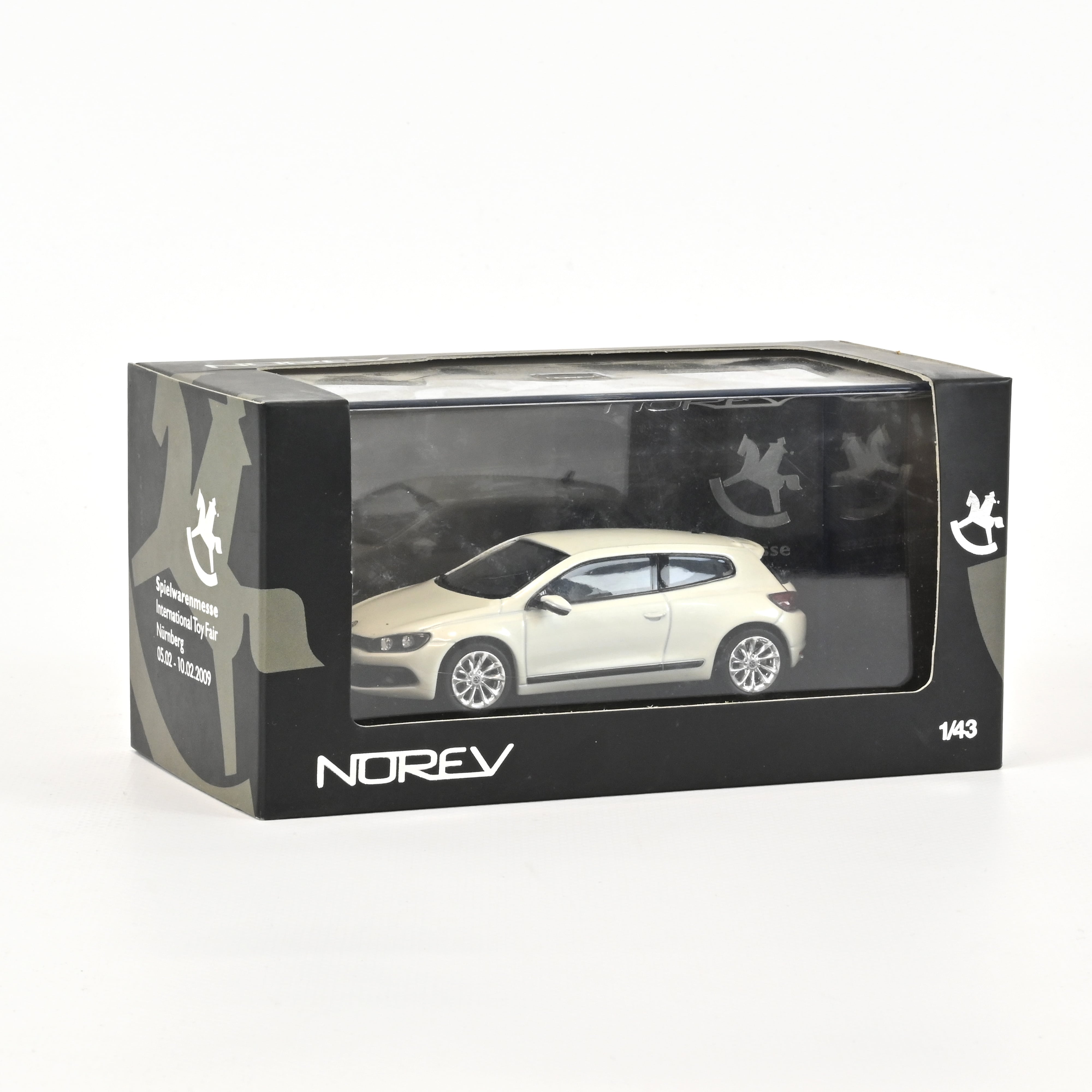 norev-vw-scirocco-3-toy-fair-norimberga-2009-1-43-modellino-die-cast image 1
