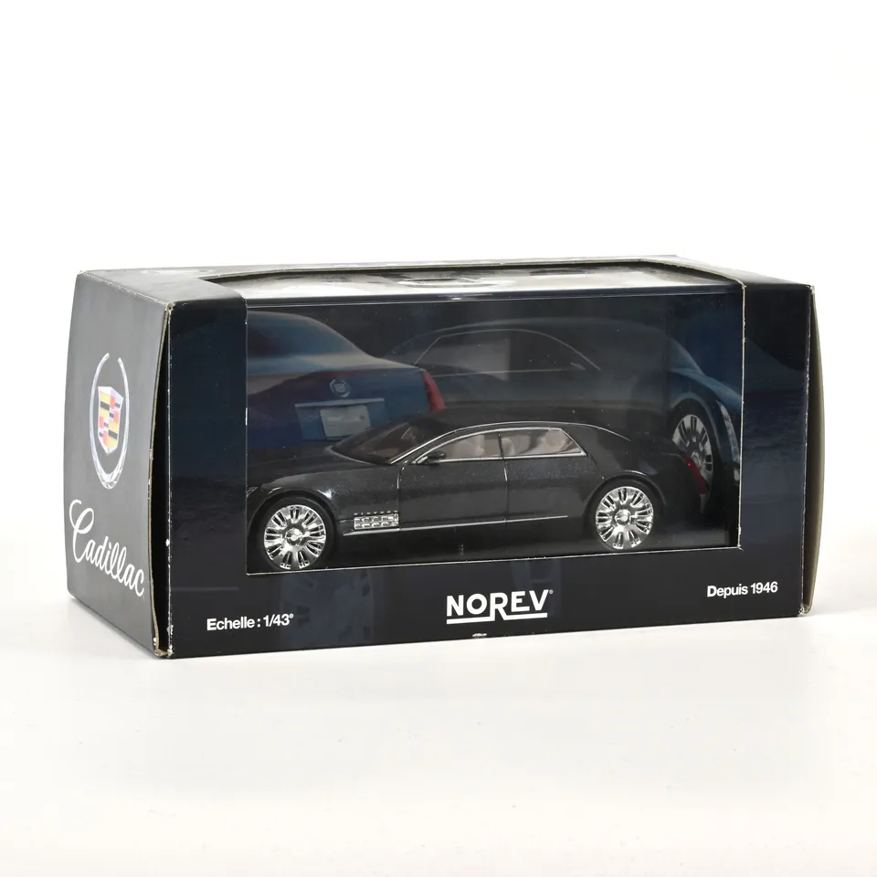 norev-cadillac-sixteen-midnight-argent-metallis-2003-modellino-auto-1-43 image 1