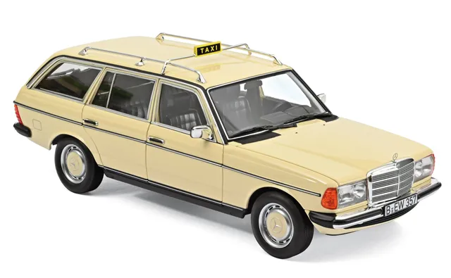 norev-mercedes-benz-200-t-1982-taxi-1-18-modellino-die-cast image 1