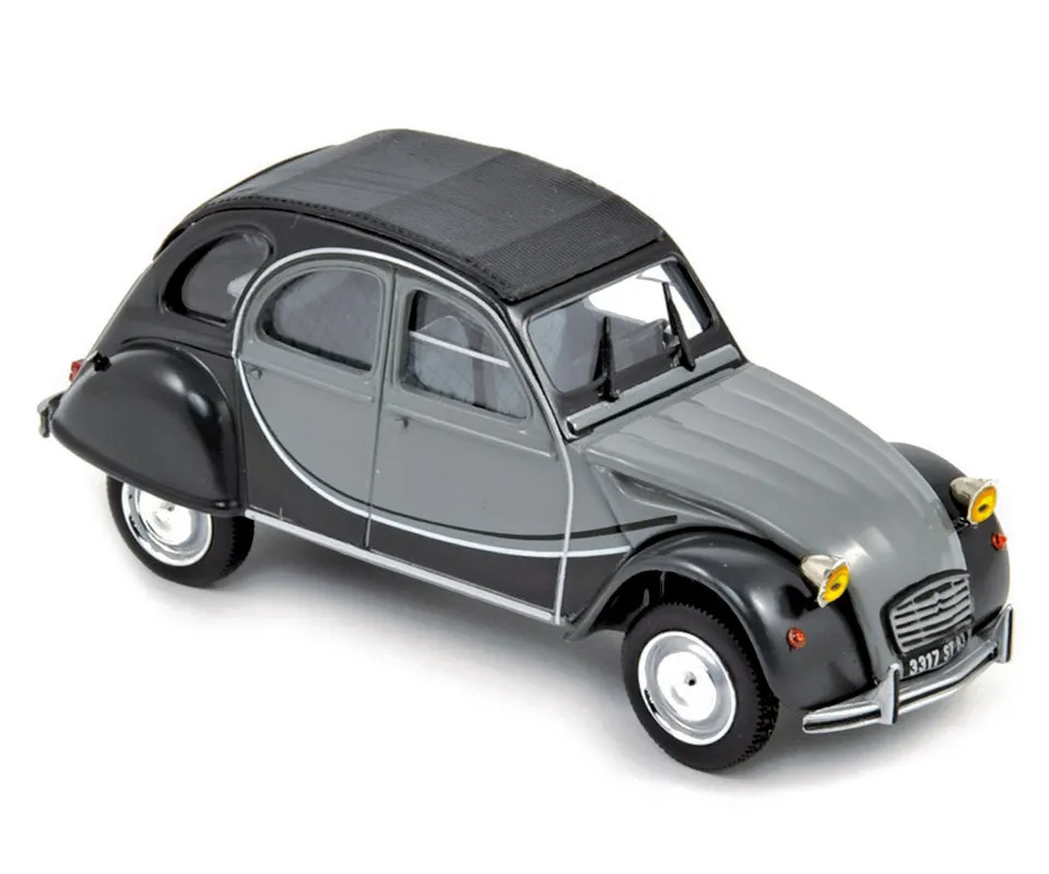 norev-citro-n-2cv-charleston-1983-grigio-cormoran-e-notte-modellino-auto-1-43 image 1
