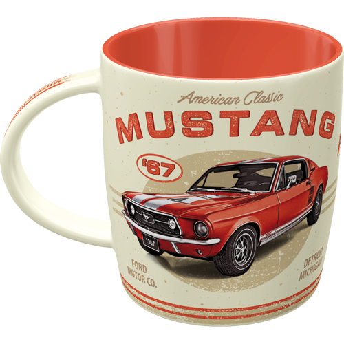 nostalgic-art-ford-mustang-gt-1967-red-tazza-in-ceramica-330-ml-2 image 4