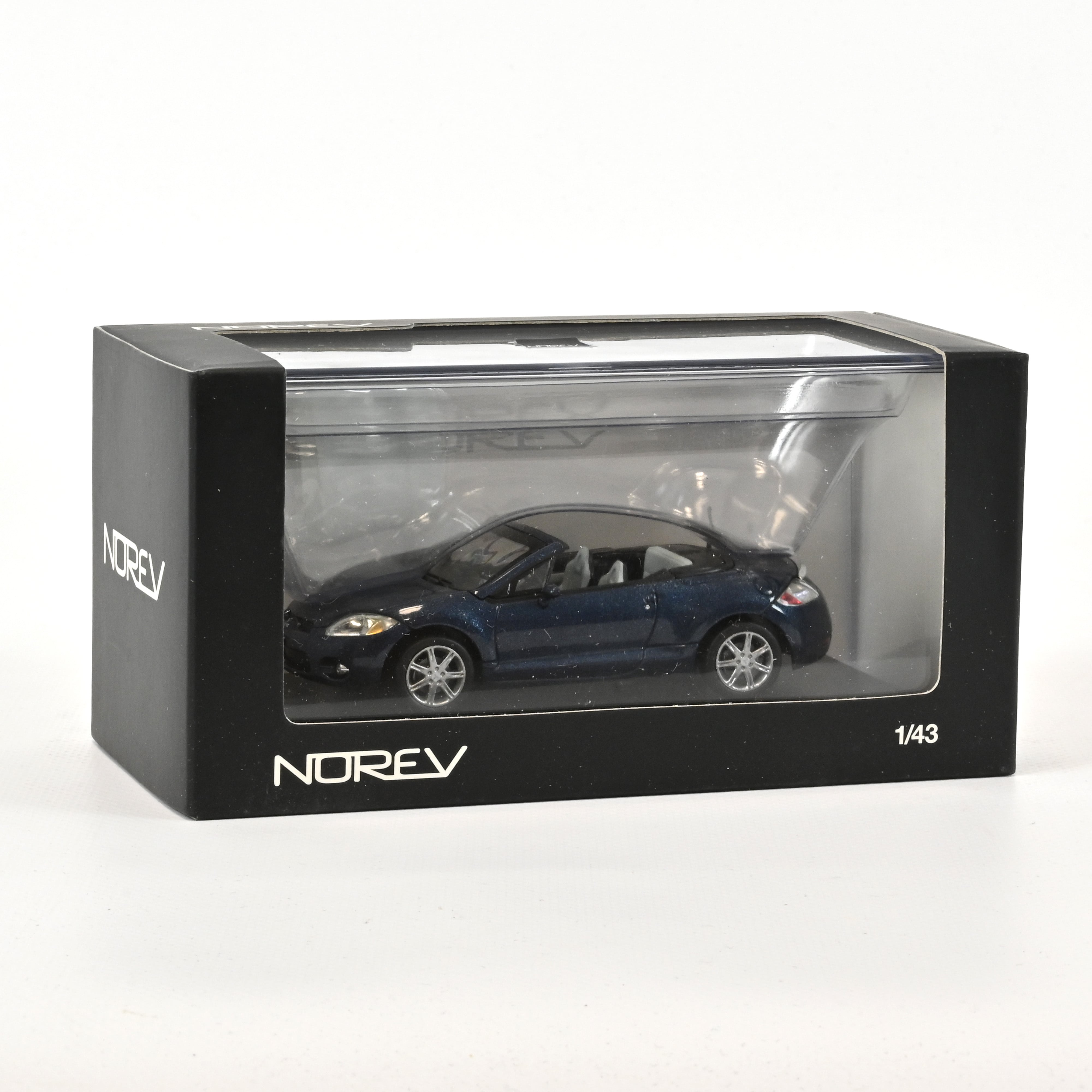 norev-mitsubishi-eclipse-spider-2006-modellino-auto-1-43-blu image 1