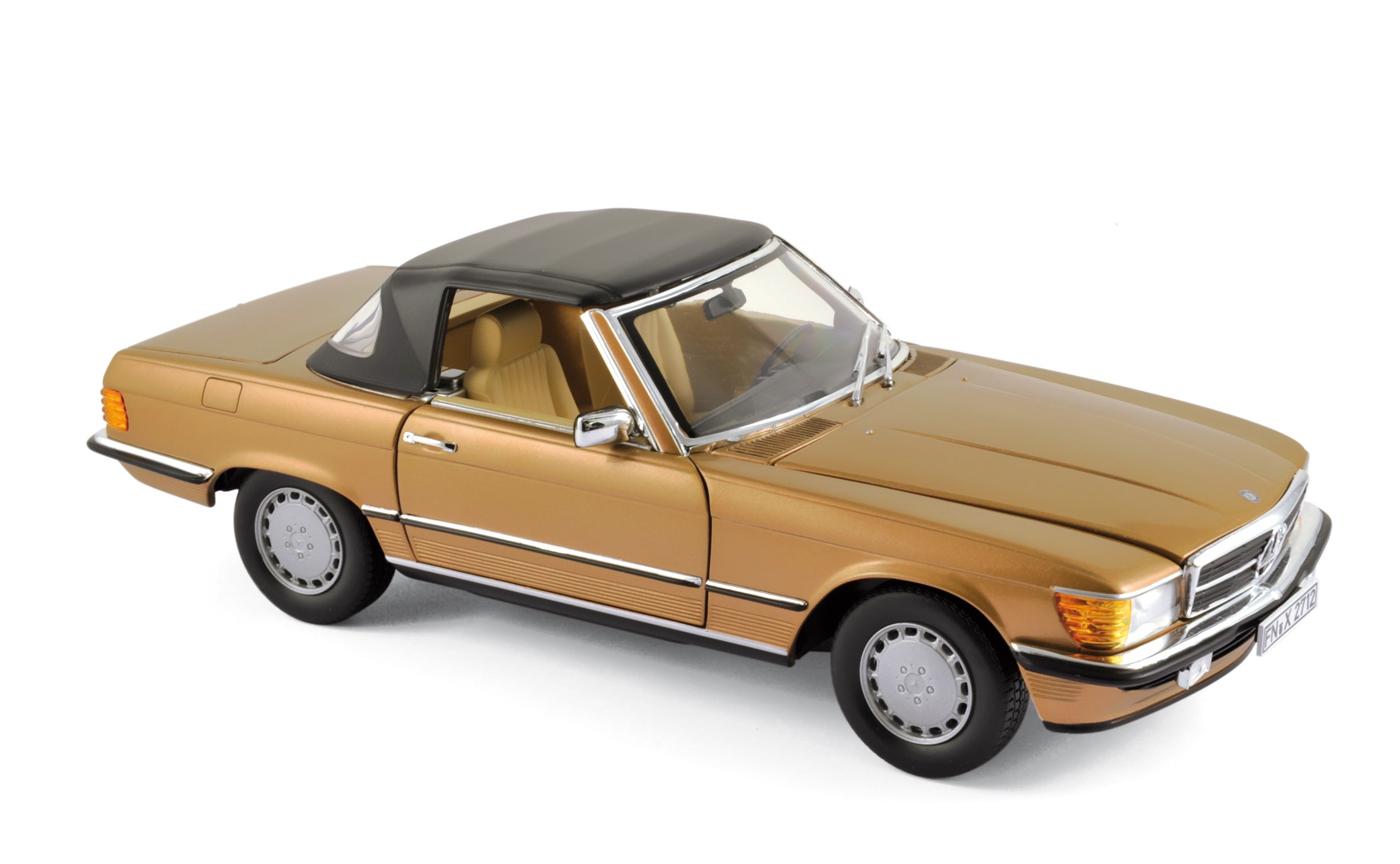 norev-mercedes-benz-300-sl-1986-modellino-1-18-oro-byzance-metallizzato image 1