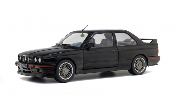 solido-bmw-e30-sport-evo-nera-1990-modellino-auto-1-18 image 1