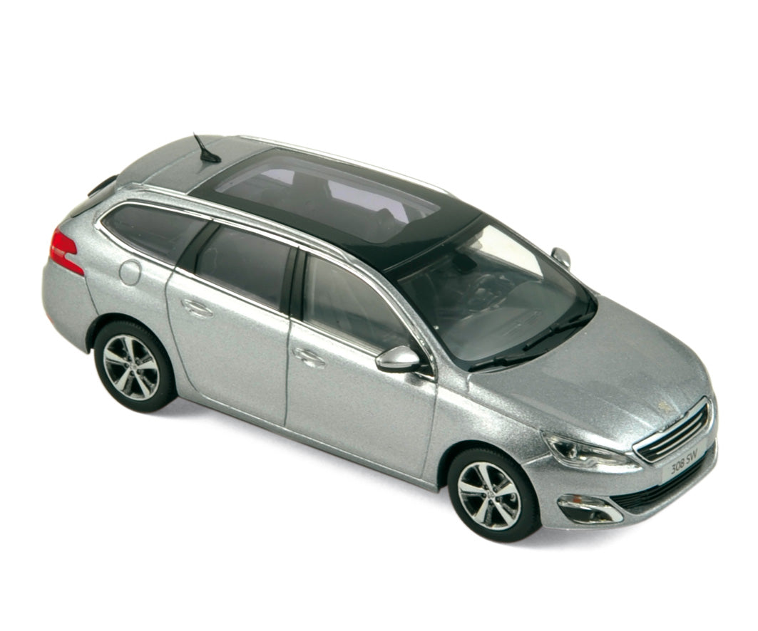norev-peugeot-308-sw-2014-modellino-auto-1-43-grigio-artense image 1