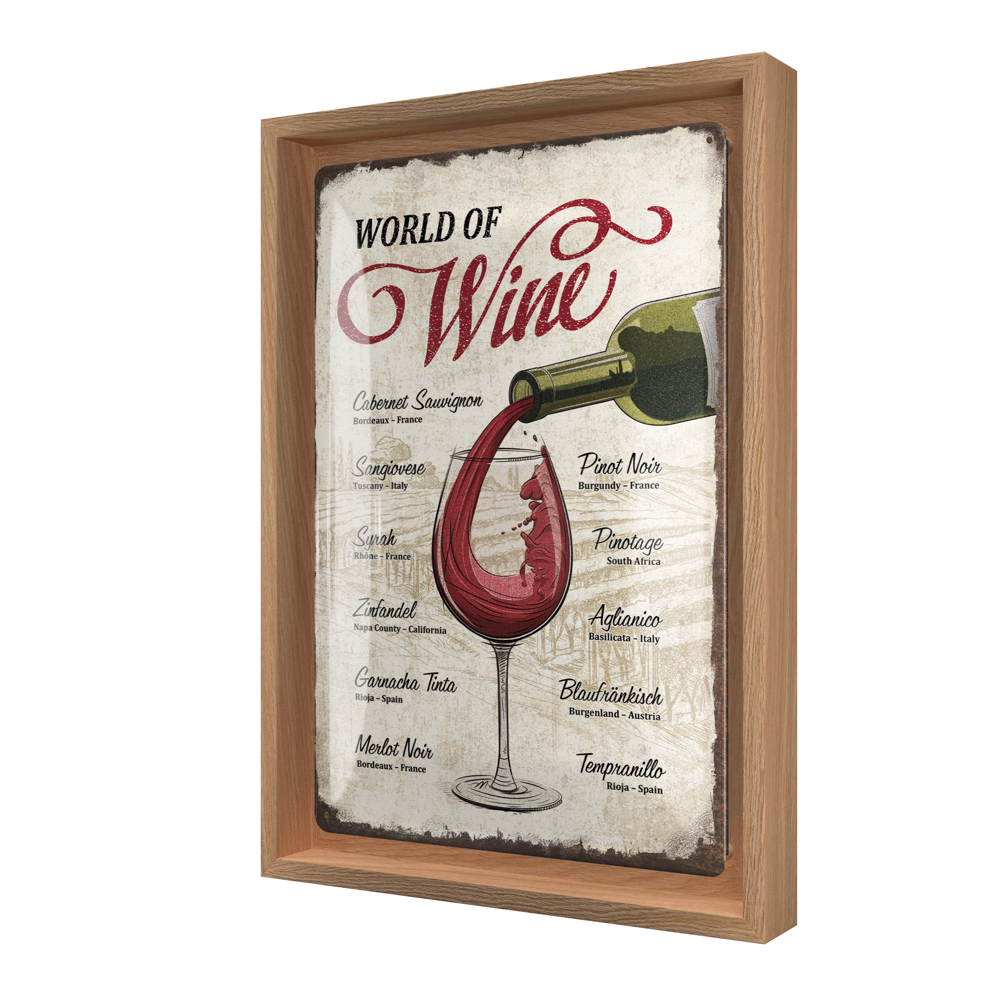 nostalgic-art-n-frame-m-edition-world-of-wine-cornice-rovere-24x33-5-cm image 1