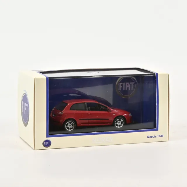 norev-fiat-stilo-scylla-rouge-2001-modellino-auto-1-43 image 1