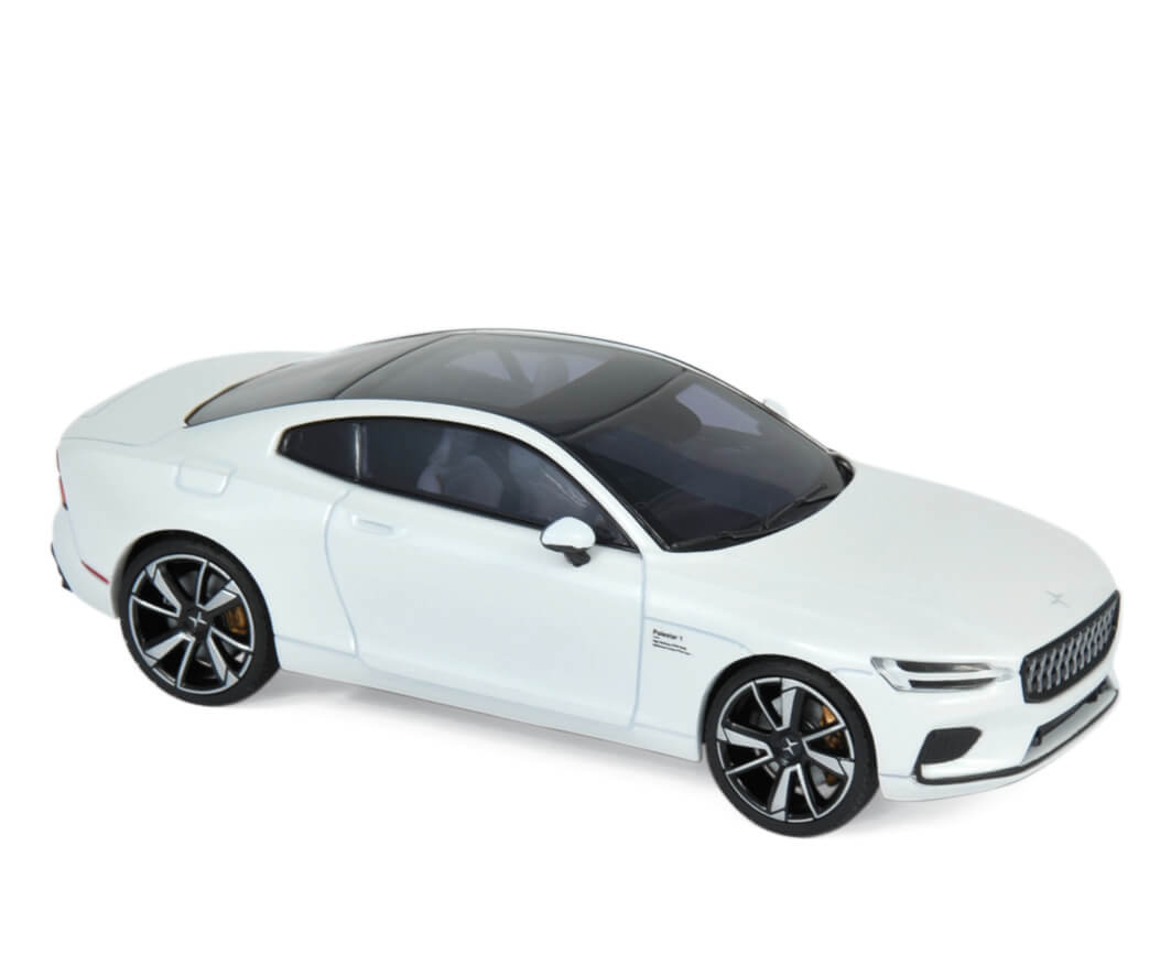 norev-polestar-1-2020-snow-white-1-43-modellino-auto-ibrida-da-collezione image 1