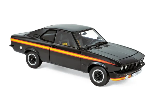 norev-opel-manta-gt-e-black-magic-1975-nero-1-18-modellino-auto-youngtimer image 1