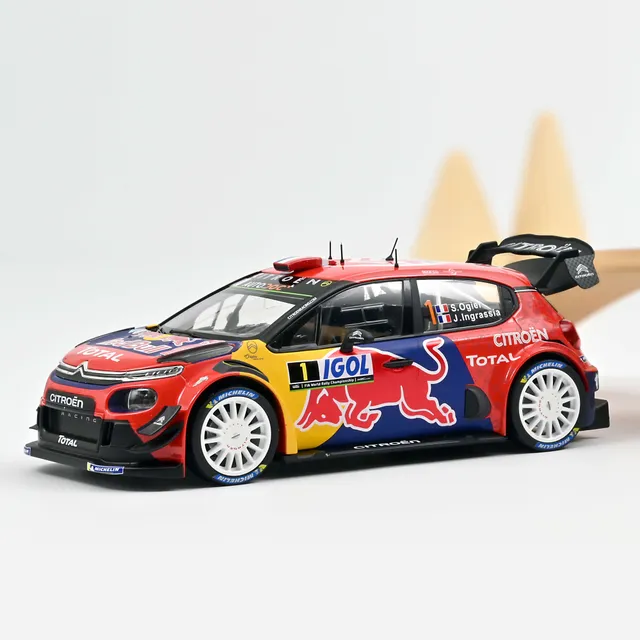 norev-citro-n-c3-wrc-2019-rallye-de-corse-n-1-ogier-ingrassia-modellino-1-18 image 1