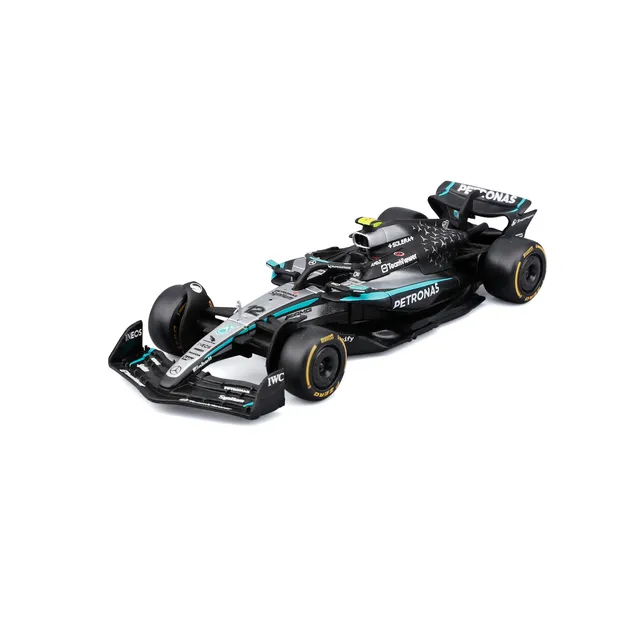 bburago-f1-mercedes-amg-w16-2025-12-kimi-antonelli-modellino-auto-1-43 image 1