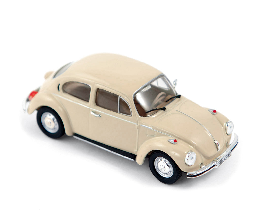 norev-vw-1303-1972-ivoire-clair-maggiolino-modellino-auto-1-43 image 1