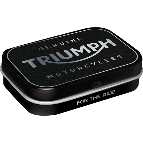 nostalgic-art-triumph-logo-silver-scatola-tascabile-in-metallo-6x4x1-6-cm-con-me image 1