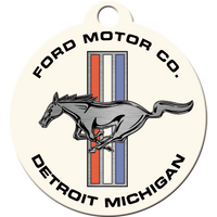 nostalgic-art-ford-mustang-horse-stripes-logo-portachiavi-rotondo-4-cm image 3