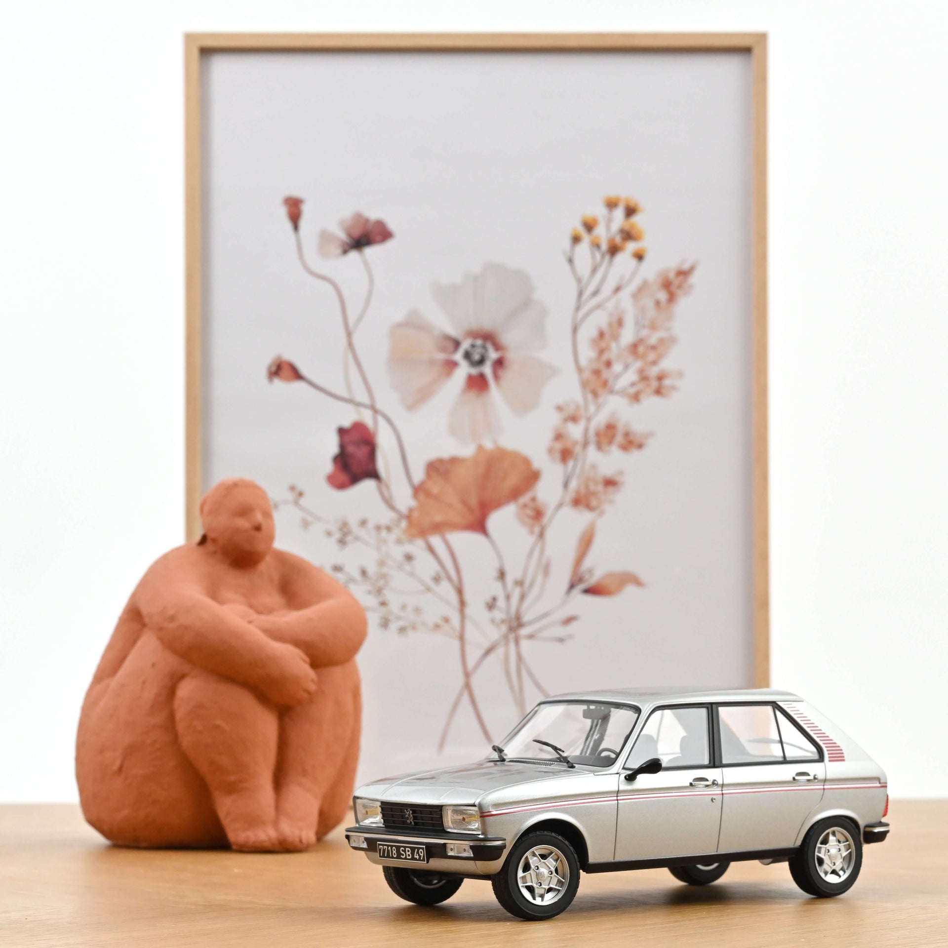 norev-peugeot-104-s-1981-argento-metallizzato-1-18-edizione-104-pezzi image 1