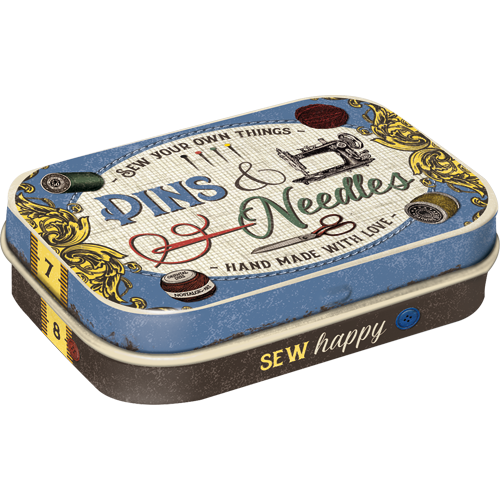 nostalgic-art-pins-needles-scatolina-tascabile-in-latta-con-mentine image 1
