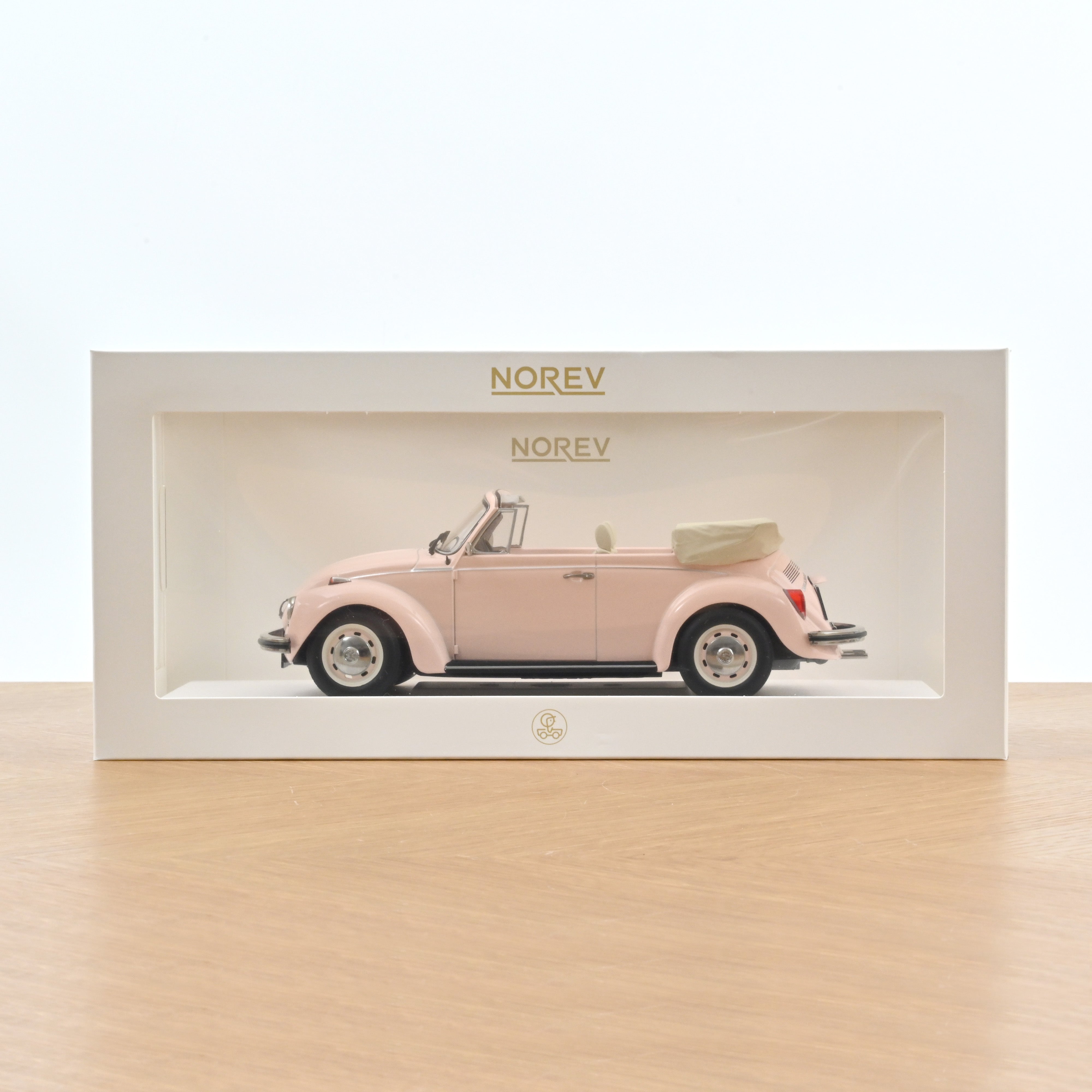 norev-vw-1303-maggiolino-cabriolet-1972-rosa-1-18-edizione-limitata-200-pcs image 6