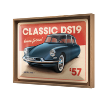 nostalgic-art-ds-classic-ds19-berline-targa-in-metallo-30x40-cm-2 image 8