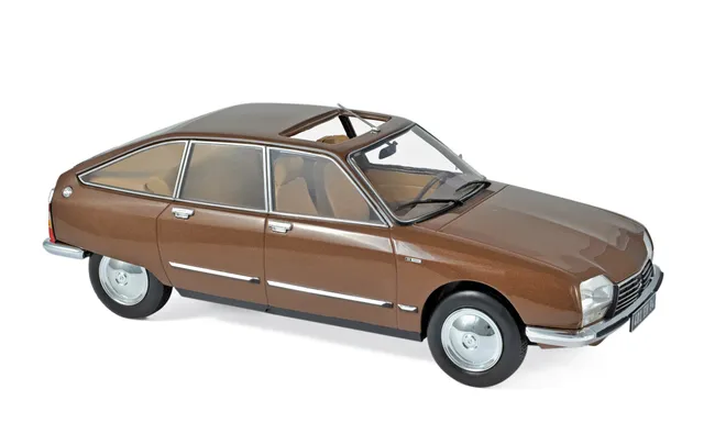norev-citro-n-gs-pallas-1978-modellino-auto-1-18-marron-cigale image 1