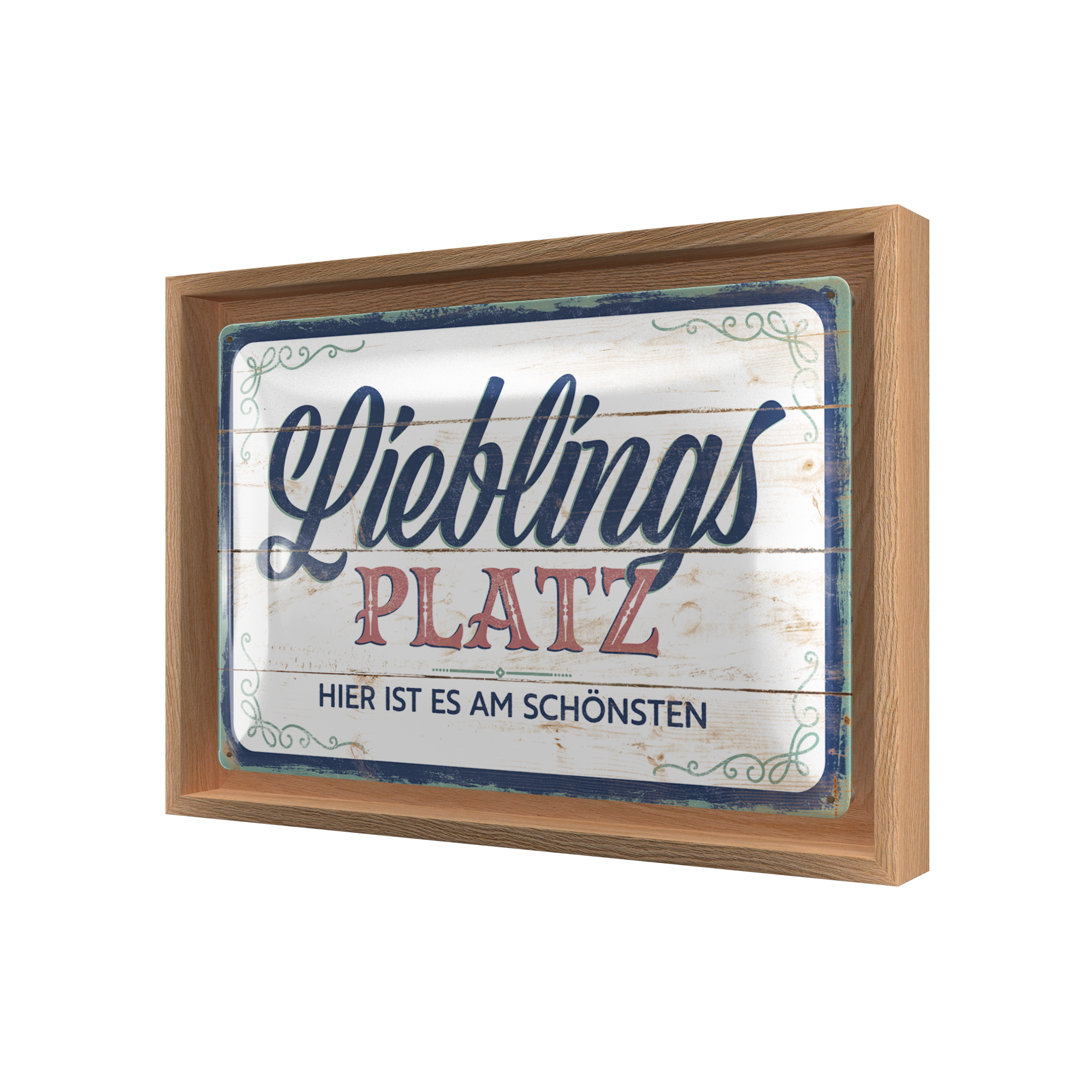 nostalgic-art-n-frame-m-edition-lieblingsplatz-cornice-in-legno-24x33-5-cm image 1