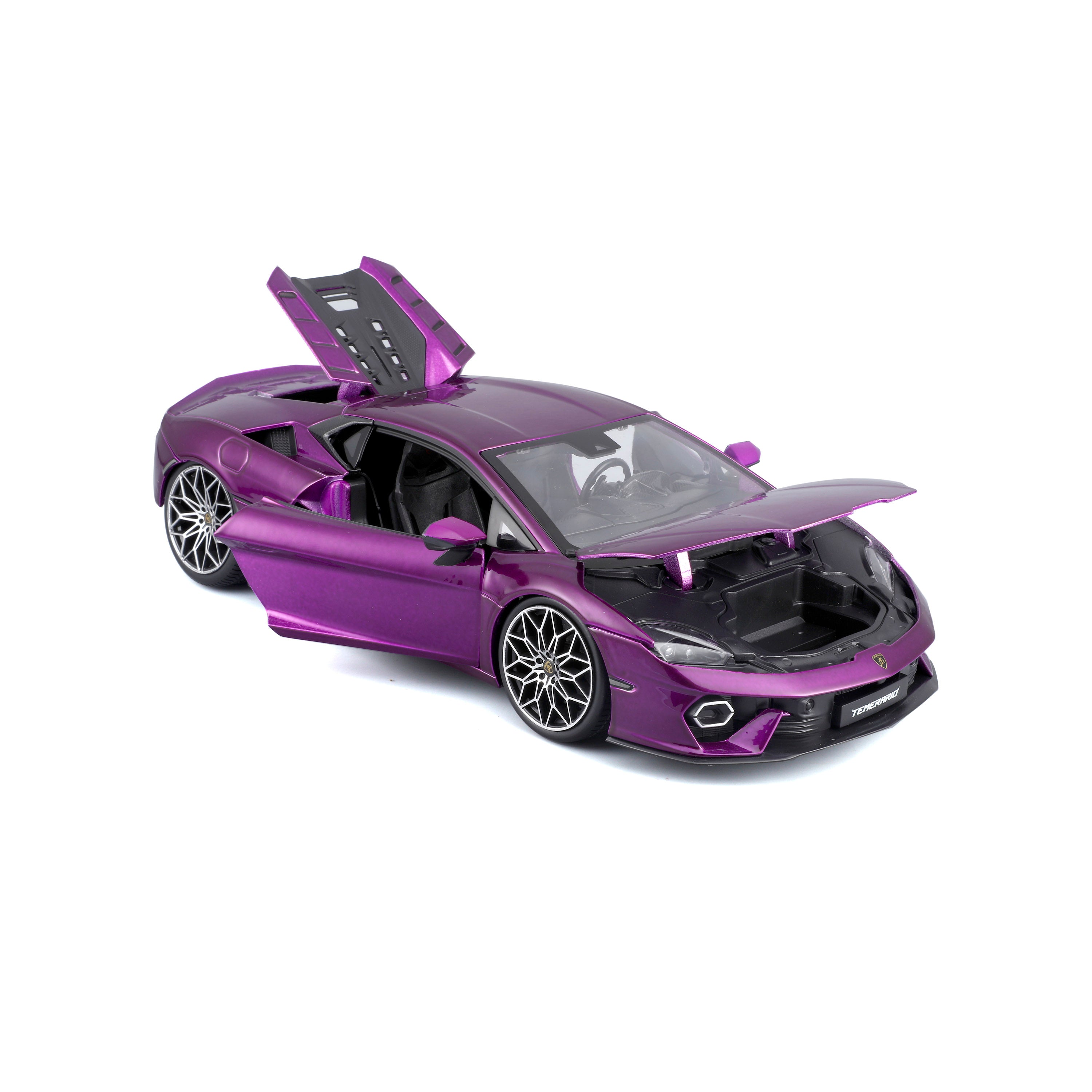 bburago-lamborghini-temerario-1-18-viola-metallizzato-modellino-diecast-apribile image 5