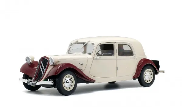 solido-citro-n-traction-11b-bi-ton-bordeaux-1938-scala-1-18-modellino-auto image 1