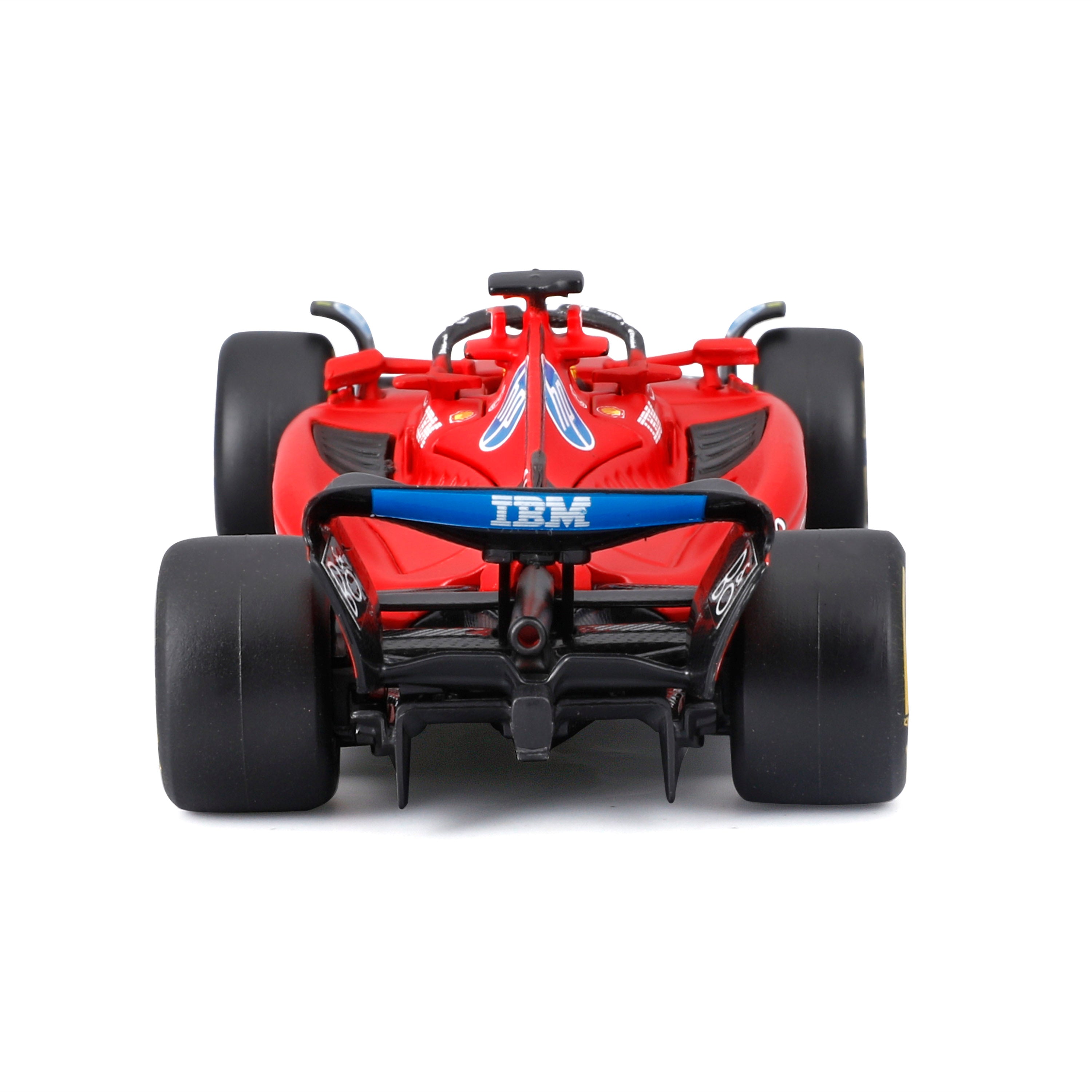 bburago-ferrari-sf-23-test-fiorano-lewis-hamilton-scala-1-43-con-teca image 5