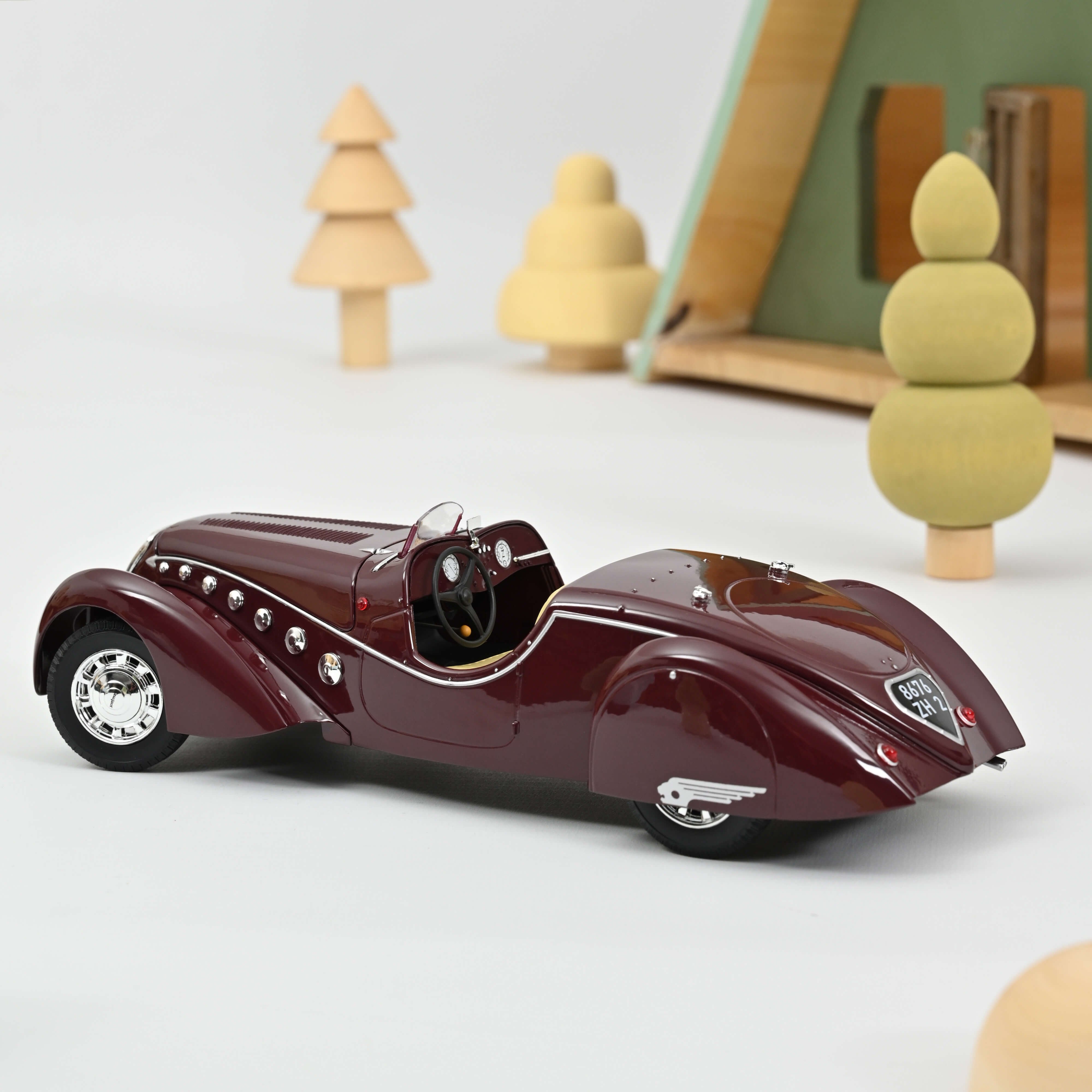 norev-peugeot-302-darl-mat-roadster-1937-modellino-1-18-bordeaux image 2
