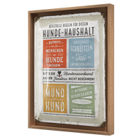 nostalgic-art-pfotenschild-hunde-haushalt-regeln-targa-in-metallo-30x40-cm image 6
